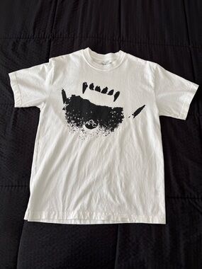 Ken Carson “A Great Chaos” Teen X White Tee Size Small Authentic